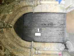 Door of Church of St Romald, Romaldkirk © DCC 2016